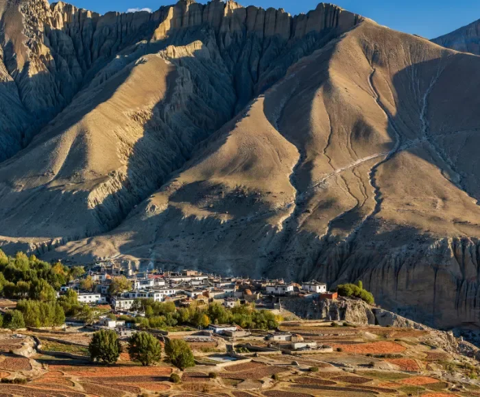 ghami village at upper mustang
